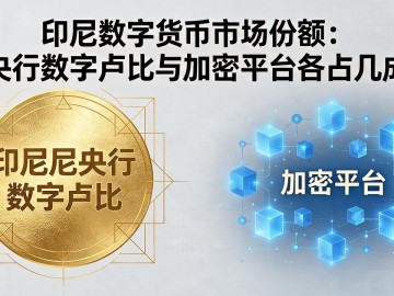 印尼数字货币市场份额：央行数字卢比与加密平台各占几成