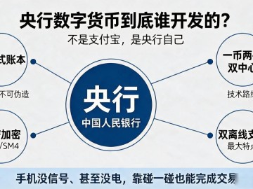 央行数字货币到底谁开发的？不是支付宝，是央行自己