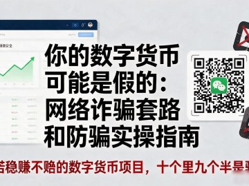 你的数字货币可能是假的：网络诈骗套路和防骗实操指南
