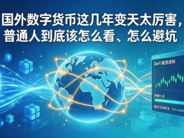 国外数字货币这几年变天太厉害，普通人到底该怎么看、怎么避坑