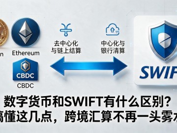 数字货币和SWIFT有什么区别？搞懂这几点，跨境汇款不再一头雾水
