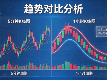 数字货币K线图看分钟还是小时？多数人被周期带进坑里