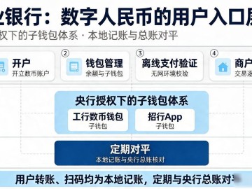 分层数字货币怎么设计？央行、银行、商户三层各管什么