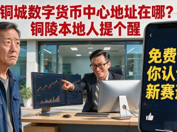 铜城数字货币中心地址在哪？铜陵本地人提个醒