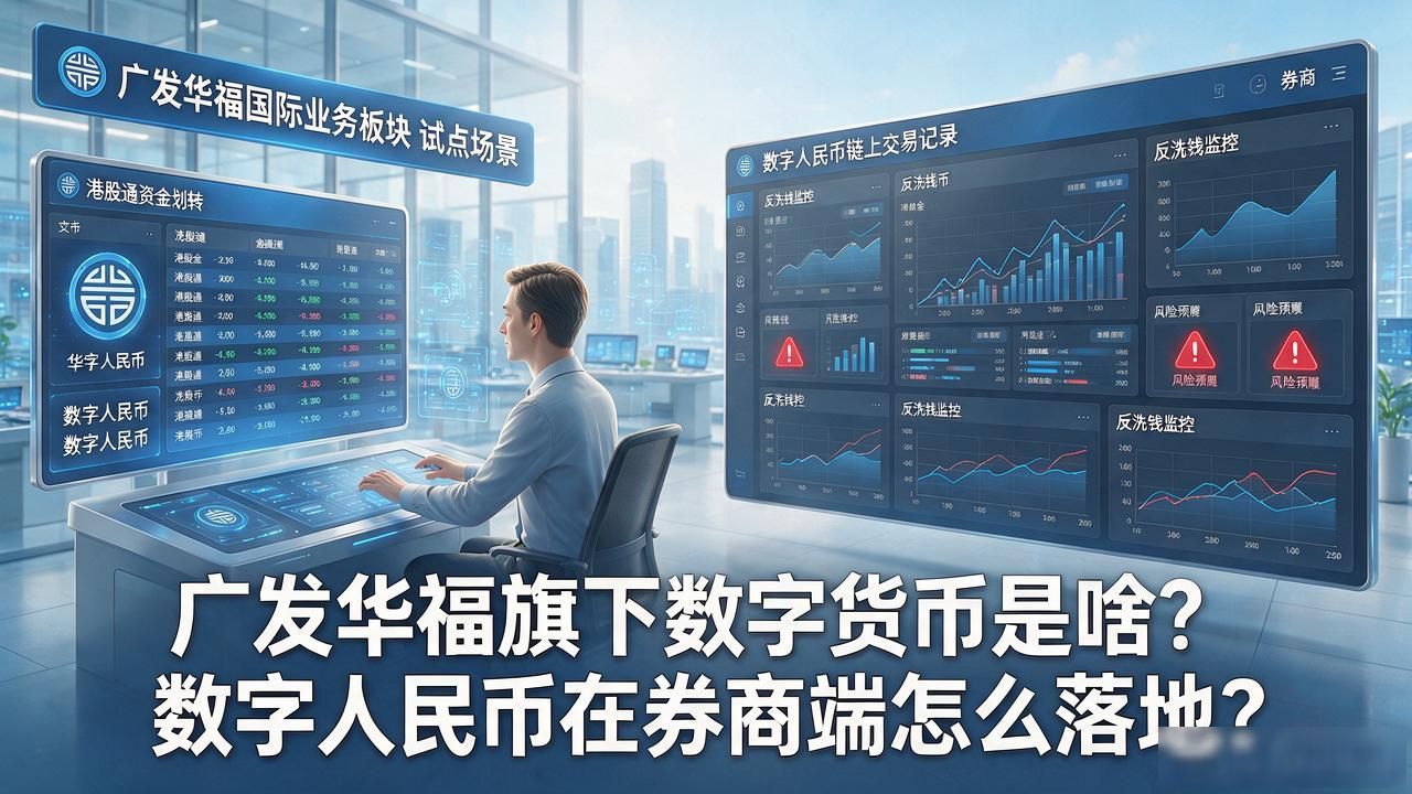 广发华福数字人民币券商应用_广发华福旗下数字货币_数字人民币交易结算服务