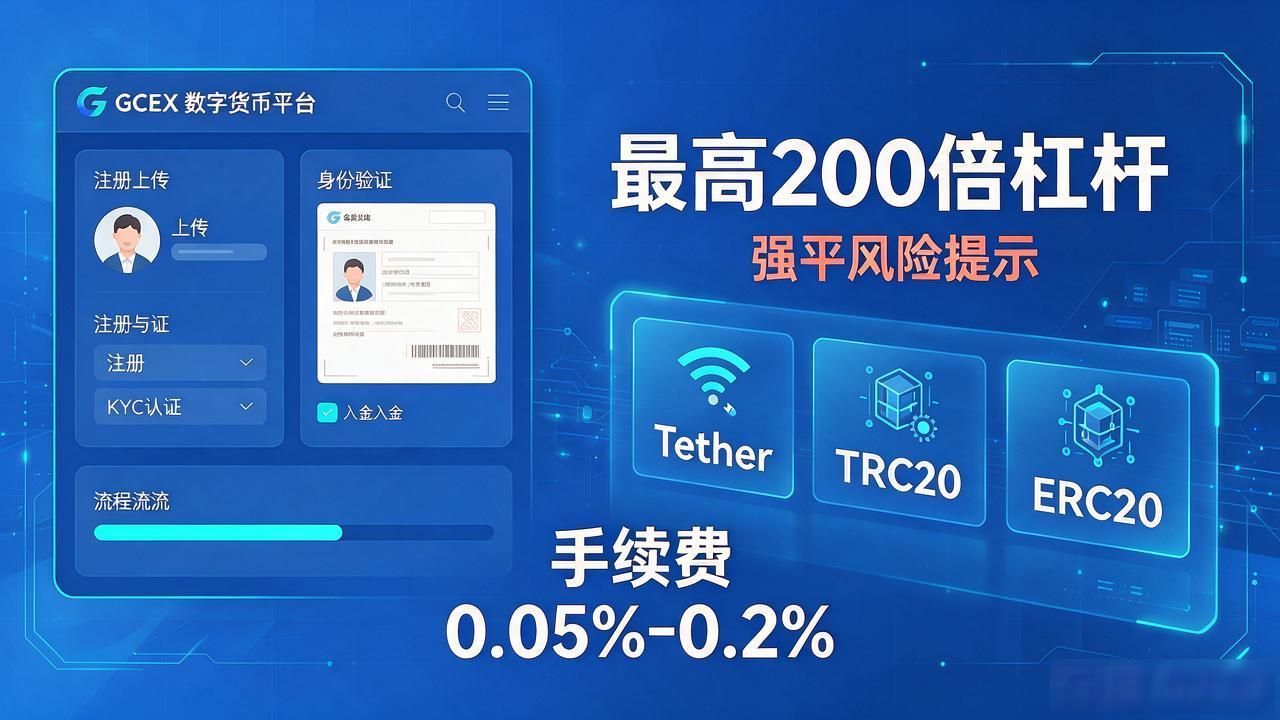 GCEX数字货币_GCEX数字货币交易平台靠谱吗_GCEX交易所手续费及杠杆风险解析