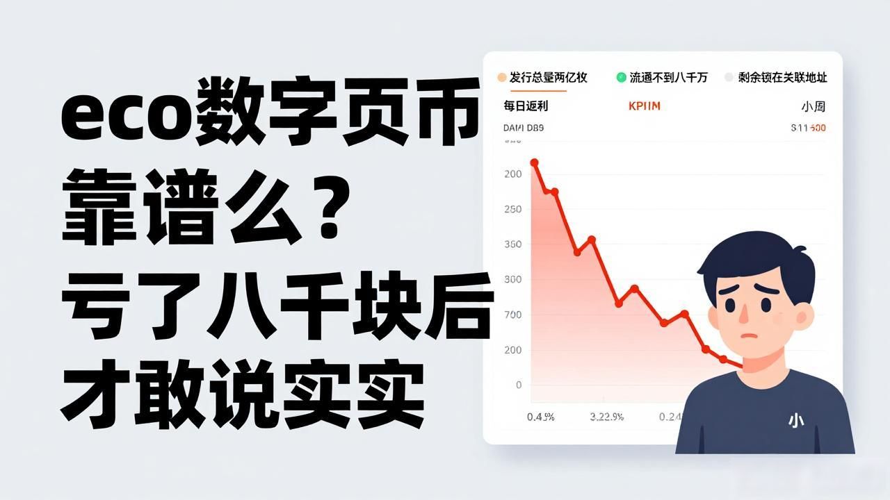 eco数字货币靠谱么_生态经济项目风险_eco数字货币骗局