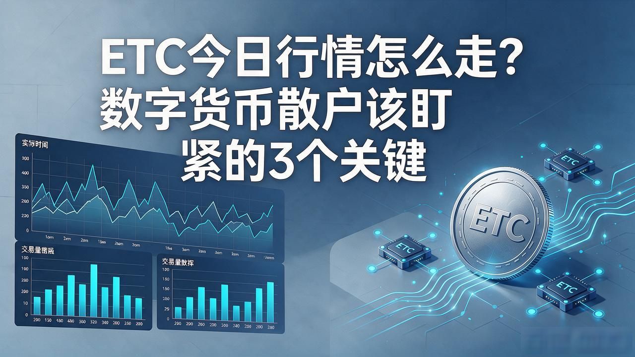 ETC价格走势分析_今日etc数字货币行情分析_以太坊经典链上数据解读