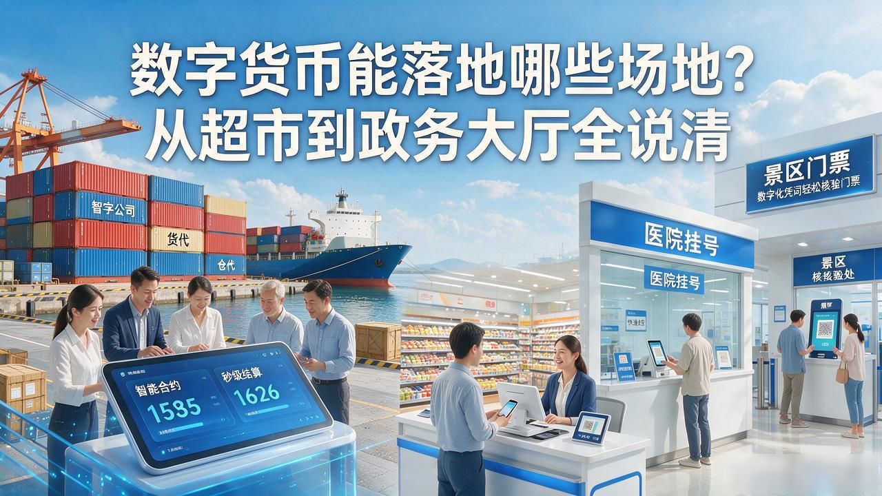 数字货币试点场景_零售消费端数字人民币应用_数字货币应用场地
