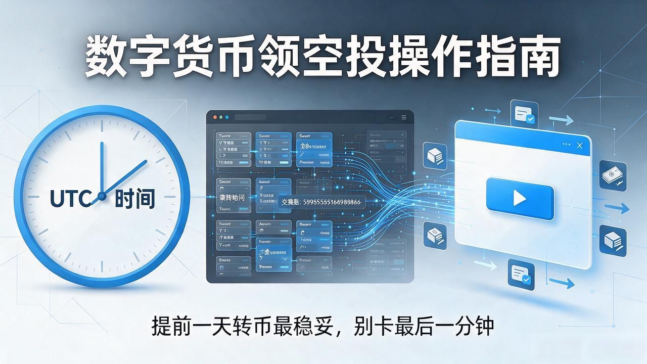 数字货币怎么领空投_新手如何安全领取加密货币空投_避免空投诈骗的钱包注册技巧