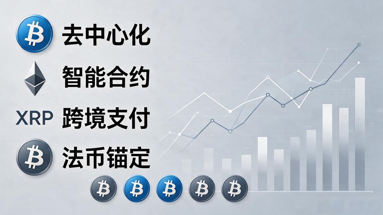 数字货币八大币种_数字货币八大主流币种解析_比特币以太坊瑞波币投资价值