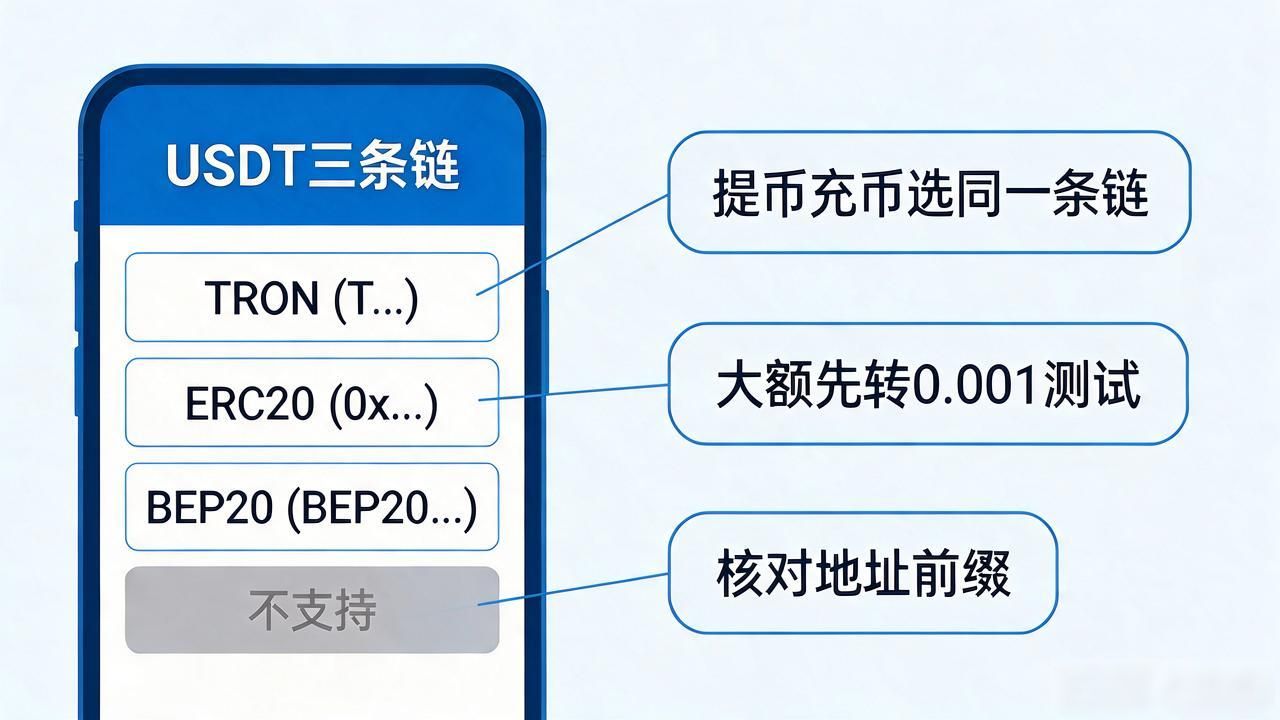 TRC20转ERC20币丢失怎么办_数字货币充币网络错了_USDT充错链找回方法
