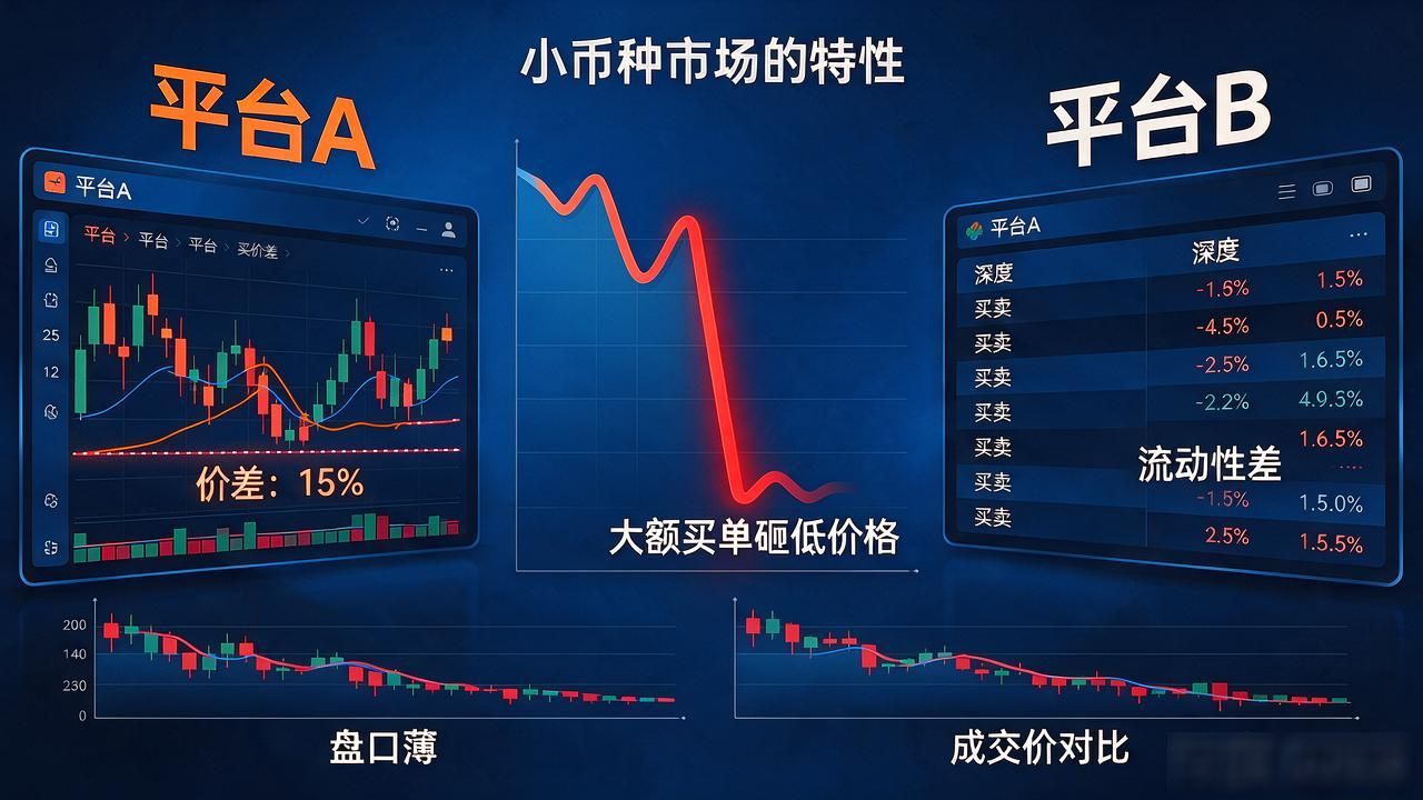 wxb币种实时交易价查询_wxb数字货币今天的交易价_小币种流动性风险与盘口分析