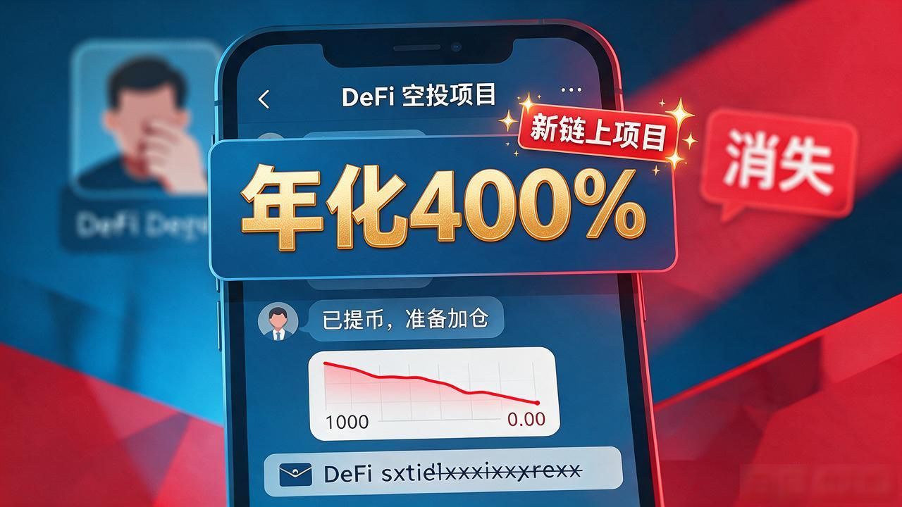 数字货币最近诈骗_数字货币诈骗手法_假DeFi项目空投