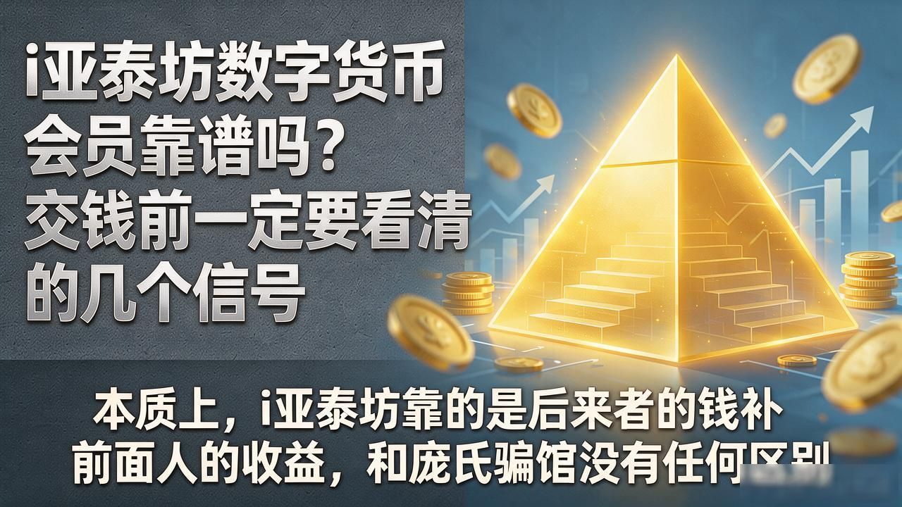 i亚泰坊数字货币会员骗局_拉人头返佣传销套路_i亚泰坊数字货币会员