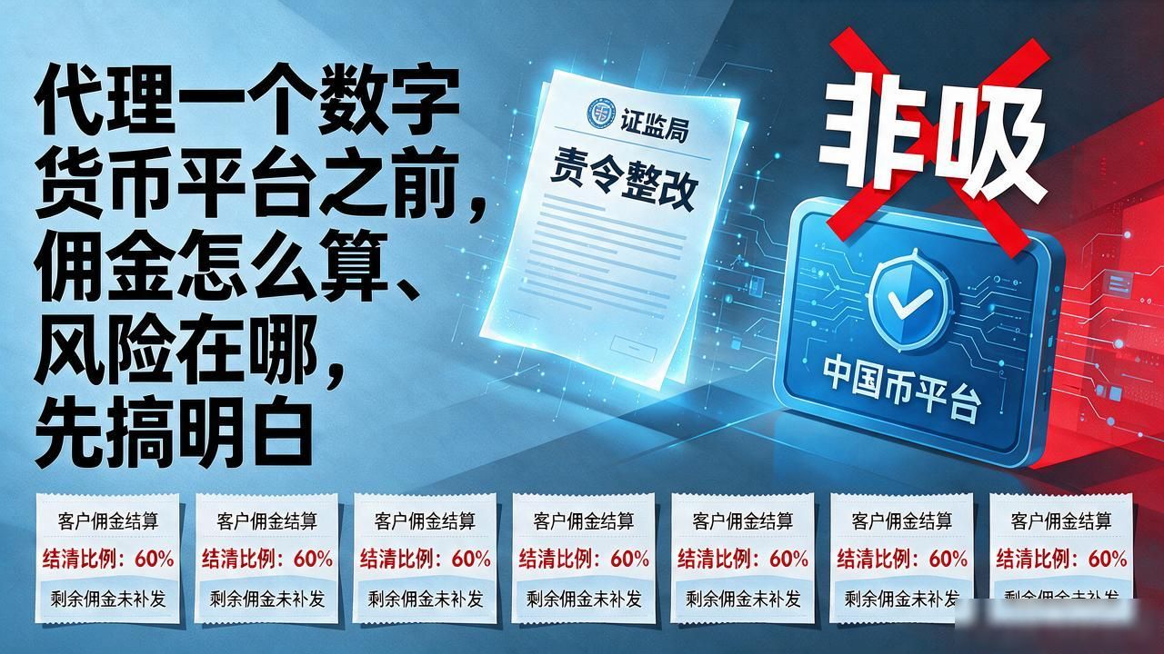 二线数字货币交易平台代理_代理一个数字货币平台_监管约谈账户冻结经历