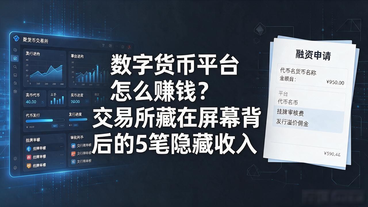 数字货币平台如何盈利_数字货币平台盈利模式_交易手续费与隐性费用